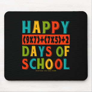 100. Schultag Shirts Lehrer Kinder zurück zu SC Mousepad