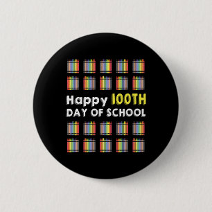 100. Schultag Spaß 100 Tage Button