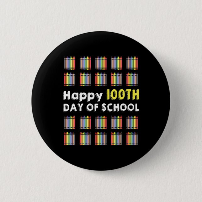 100. Schultag Spaß 100 Tage Button (Vorderseite)