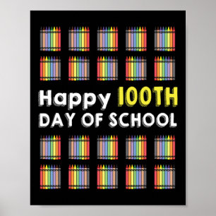 100. Schultag Spaß 100 Tage Poster