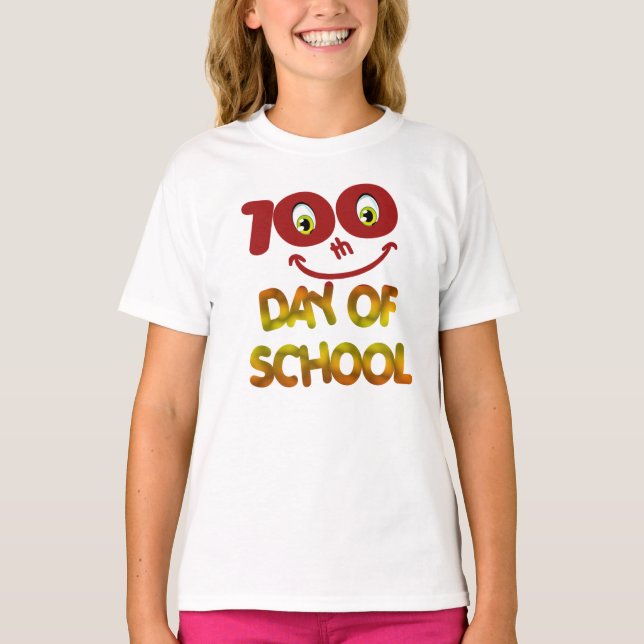 100. Schultag T-Shirt (Vorderseite)