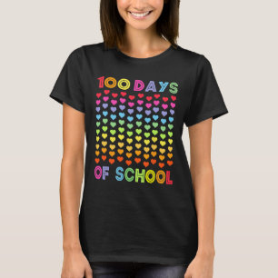 100. Schultag Und Ich Liebe Es Immer Noch 100 Rege T-Shirt