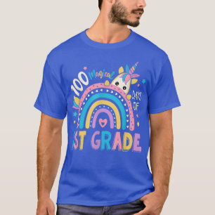 100. Schultag Unicorn 100 Magische Tage 1st G T-Shirt