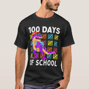 100 Schultage 100. Dino T-Shirt