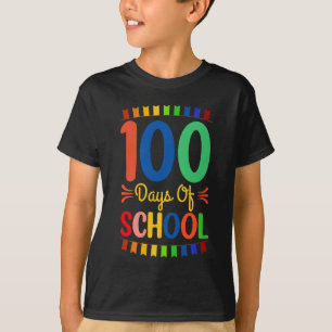 100 Schultage 100. Schultag 100 Tage T-Shirt