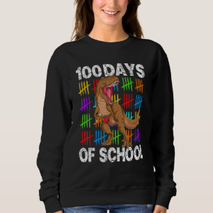 100 Schultage 100. Schultag 4 Sweatshirt