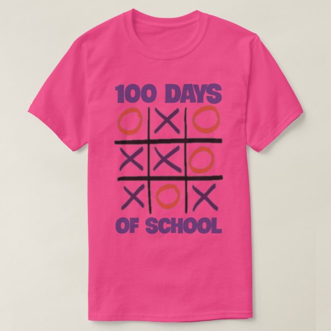 100 Schultage 107 T-Shirt (Design vorne)