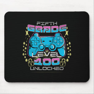 100 Schultage 5. Stufe Ungeschlossenes Video Mousepad