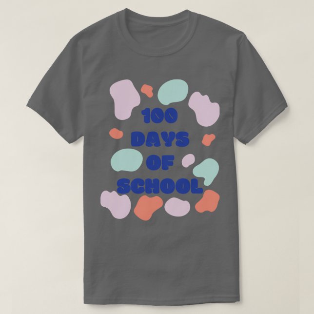 100 Schultage 74 T-Shirt (Design vorne)