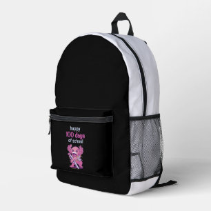 100 Schultage Bedruckter Rucksack