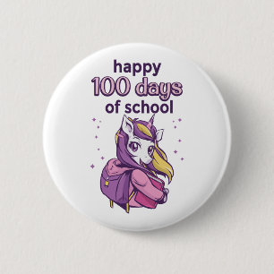 100 Schultage Button