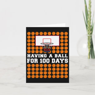 100 Schultage Bysketll 100 Tage Geschenk für Junge Karte
