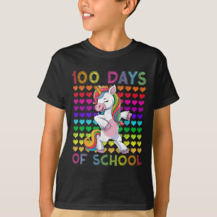 100 Schultage, die es noch lieben, hören Einhorn T-Shirt