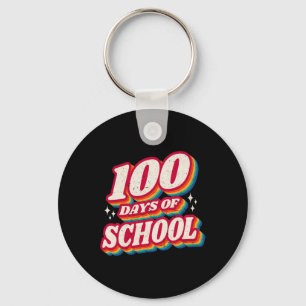 100 Schultage, die noch immer begeistert sind, hör Schlüsselanhänger