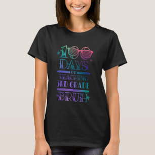 100 Schultage Dritter Schullehrer 10 T-Shirt