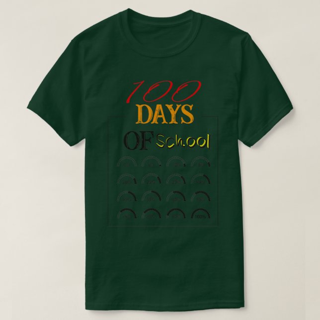 100 Schultage Essential TShirt (Design vorne)