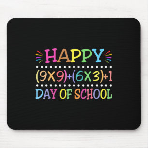 100 Schultage Funny Mathe Lehrer Mousepad