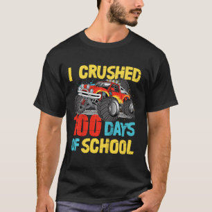 100 Schultage für Kleinkinder Kinder Monster T T-Shirt
