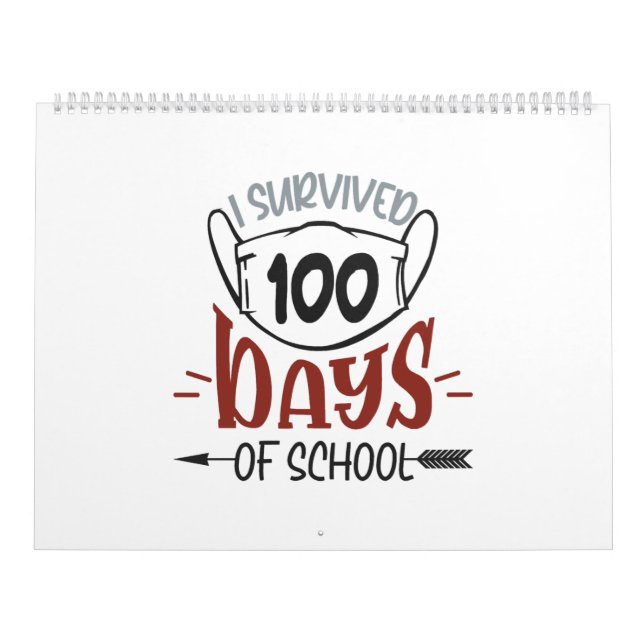 100 Schultage                    Kalender (Titelbild)