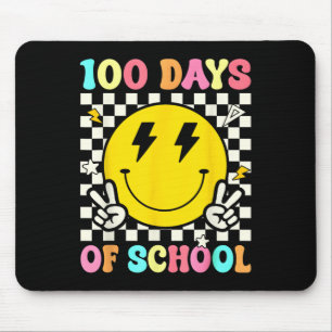 100 Schultage Lächeln 100. Tag Mousepad