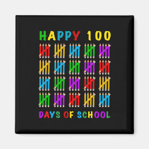 100 Schultage Magnet