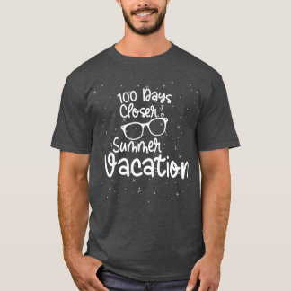 100 Schultage Naher Sommerurlaubsschule 1 T-Shirt