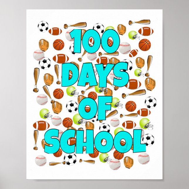 100 Schultage Poster (Vorne)