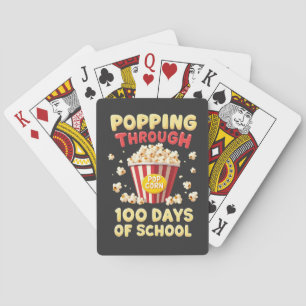 100 Schultage Spielkarten