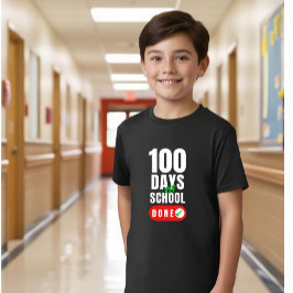 100 Schultage: Stufe 100 T-Shirt