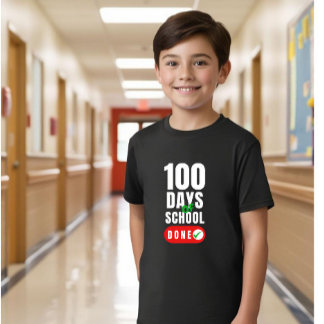100 Schultage: Stufe 100 T-Shirt