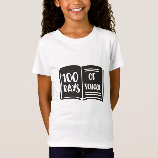 100 Schultage T-Shirt (Vorderseite)