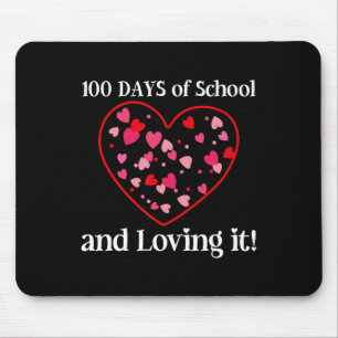 100 Schultage und das Vergnügen der Schüler Mousepad