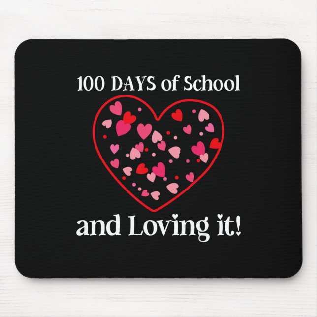 100 Schultage und das Vergnügen der Schüler Mousepad (Vorne)