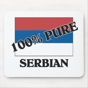 100 % SERBIAN MOUSEPAD