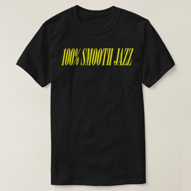100 SMOOTH JAZZ T-Shirt (Design vorne)