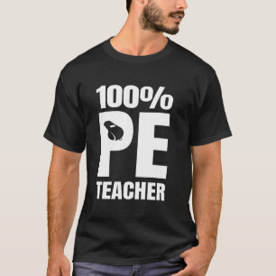 100 Sportlehrer Sportunterricht T-Shirt
