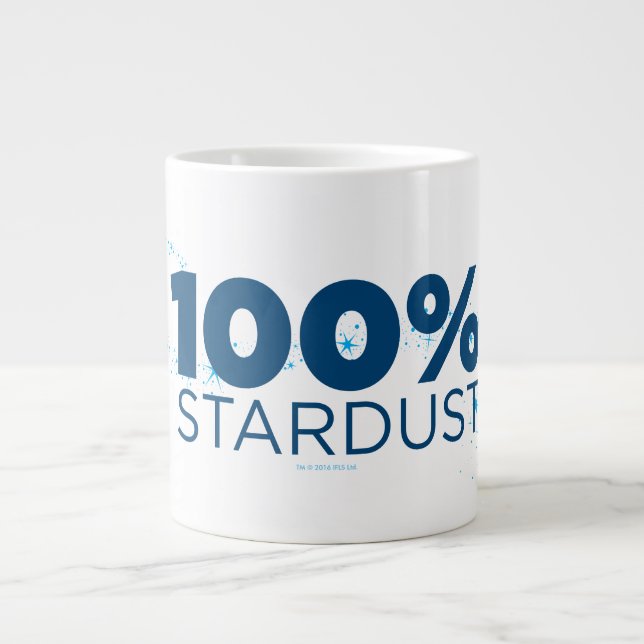 100% Stardust Jumbo-Tasse (Vorderseite)