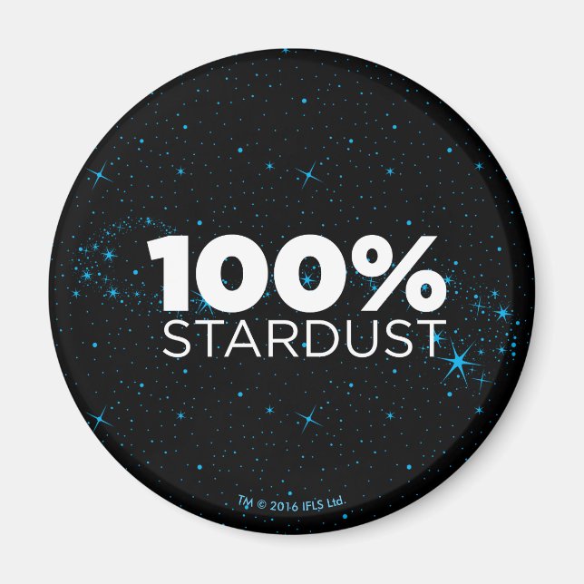 100% Stardust Magnet (Vorne)