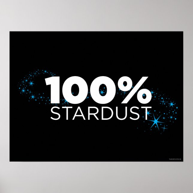 100% Stardust Poster (Vorne)