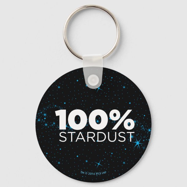 100% Stardust Schlüsselanhänger (Vorderseite)