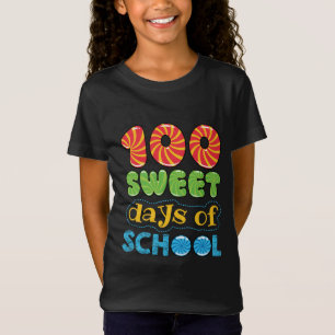 100 Sweet Days of School Candy Lover Student T-Shirt