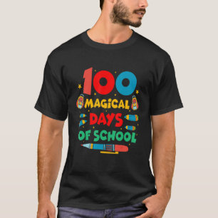 100. Tag 100 Magische Tage der Schulkostüme Frauen T-Shirt