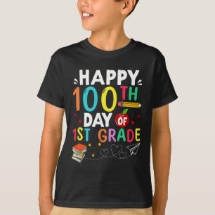 100. Tag der 1. Klasse 100 Tage Schullehrer T-Shirt