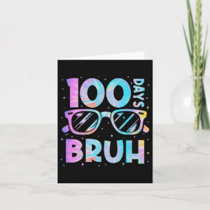 100. Tag der Schule Jungen ich zerbrach 100 Tage l Karte