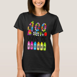 100. Tag der Schule Lehrer Pre k Kinder 100 Tage o T-Shirt