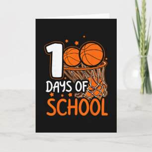 100. Tag der Schule Skelett Kinder 100 Tage Schule Karte