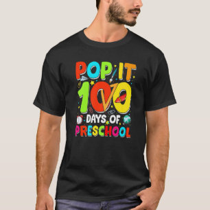 100. Tag der Schule Smarterer Pop es 100 Tage vor T-Shirt