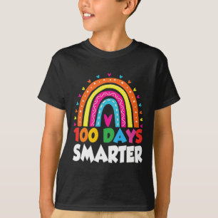 100. Tag der Schulideen Lehrer 100 Tage schlauer T-Shirt