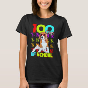 100. Tag der Schuljungen Kinder Beagle Kostüm T-Shirt