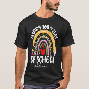 100. Tag der Schulkinder Lehrer Kind T-Shirt